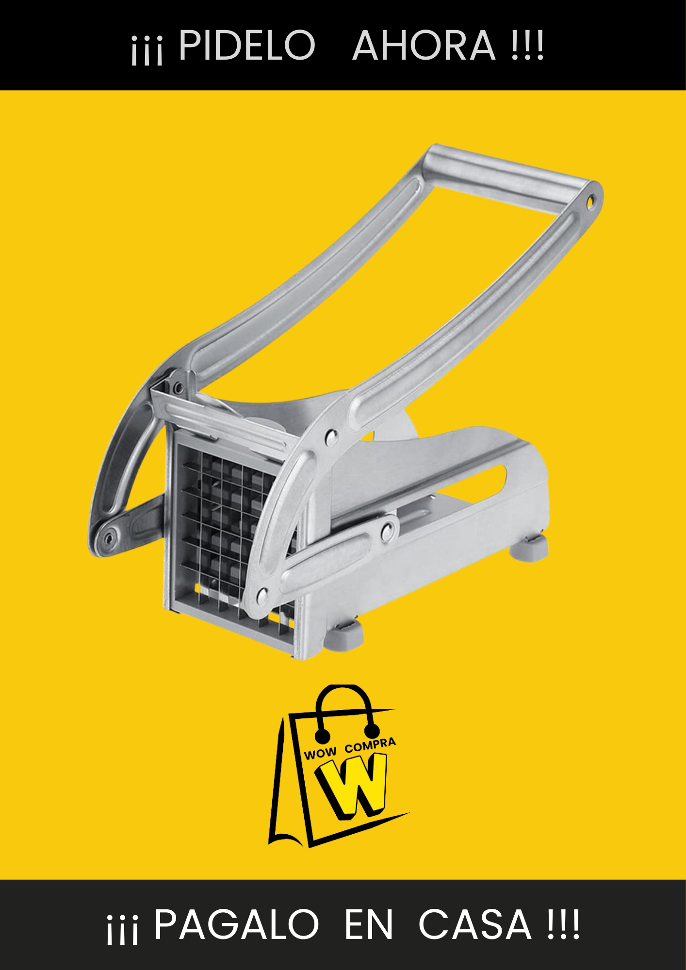 CutMaster™ - Picador y Cortador de Papas