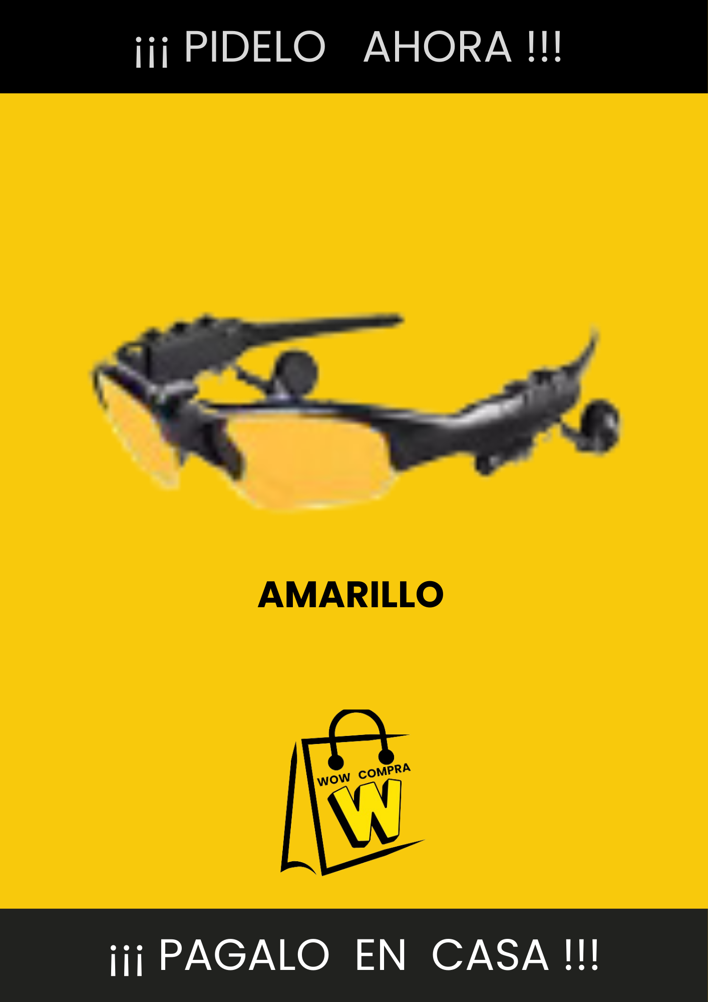 BeatEyes™ Bluetooth Glasses - Lentes bluetooth con audifonos