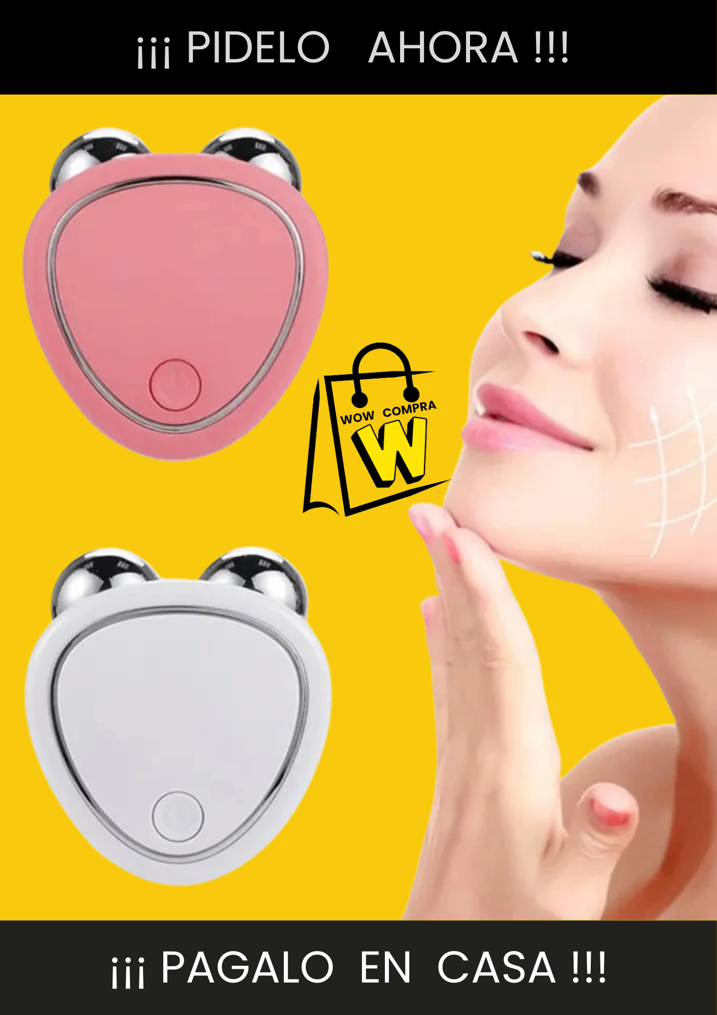 VitaLift™ - Masajeador Facial Con Microcorriente