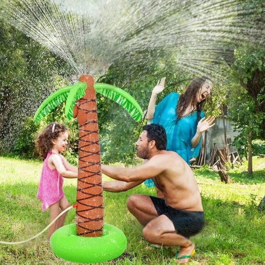 Tropical Splash Zone™ - Inflable Rociador Tipo Lluvia